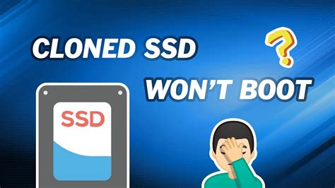 acronis clone to ssd won't boot|cloning ssd hard drive not working.